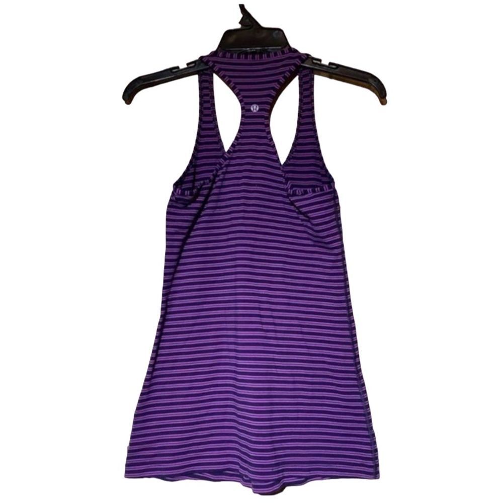 Lululemon Cool Racerback Tank Top Women's Purple Size S Yoga Workout Tank - Picture 2 of 3